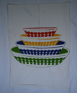 Serviettes de cuisine en coton écologiques de qualité supérieure, imprimées à l'écran personnalisé, torchons en toile de jute respirants, séchage rapide, hypoallergéniques - Product Image 1