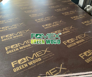 Panneaux de placage de peuplier de pin à face filmée de haute qualité 18mm Vietnam Construction contreplaqué mélamine MDF Marine industriel 12mm 15mm - Product Image 3