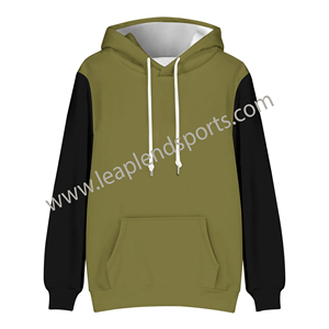 เสื้อฮู้ดผู้ชายแบบสวมหัวผ้าฟลีซคุณภาพสูง พิมพ์ลายโลโก้ตามสั่ง ขายส่ง ทรงปกติ ไซส์ใหญ่ สวมใส่สบายในฤดูหนาว - Product Image 2