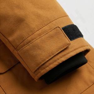Nouvelle veste parka classique à capuche pour homme confortable 2025, parka personnalisable de qualité supérieure - Product Image 6