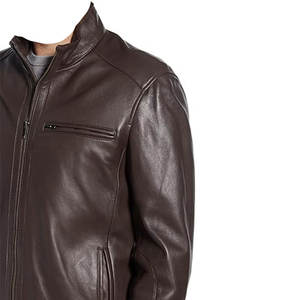 Nueva llegada transpirable hombres impermeable cuero lona motocicleta chaqueta mejor calidad Motocross - Product Image 3