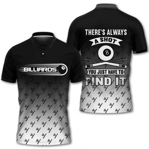 Polo de billar unisex personalizable para equipo adulto, jersey de poliéster de secado rápido con mangas cortas, equipos deportivos - Product Image 6