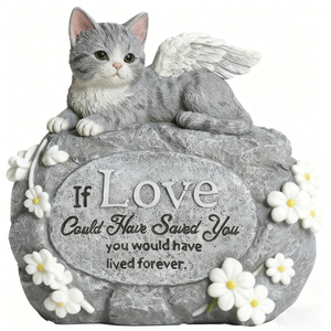 <strong>Cat</strong> Statue <strong>Memorial</strong> ,Garden Ornaments Decor Pet <strong>Cat</strong> <strong>Memorials</strong> Sculpture,Resin Book Shape <strong>Memorial</strong> Statue - Product Image 5