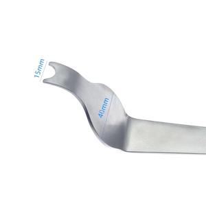 Retractor de Cuello Femoral de 24 cm, Instrumentos Ortopédicos de Alta Calidad, Retractor para Cirugía de Cadera, Gancho Vertebral para Huesos - Product Image 6