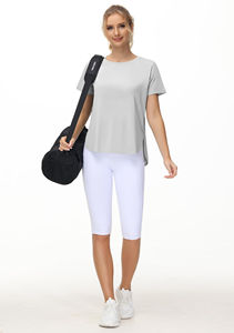 Camiseta de Moda Urbana Holgada Personalizada para Mujer, de Alta Calidad, Elástica, de Poliéster y Spandex, Hecha en Pakistán, Servicios OEM, Venta al Por Mayor - Product Image 6