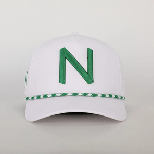 Customized 5-Panel <b>Golf</b> <b>Hat</b> Laser Cut Holes 3D Embroidery Logo 100% Polyester Sporty Style Waterproof VN Factory Plastic Back - Product Image 1