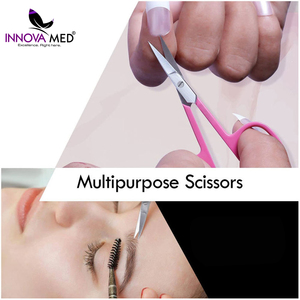 Ensemble de ciseaux à cuticules les plus vendus, lames en acier inoxydable, pour droitiers, qualité supérieure, outil de beauté, outil à ongles INNOVAMED INSTRUMENTS - Product Image 2