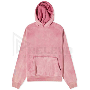 เสื้อพูลโอเวอร์ทรงหลวมสไตล์วินเทจสำหรับผู้ชาย ผ้าคอตตอน 100% น้ำหนักมาก ใส่สบาย เหมาะกับฤดูใบไม้ผลิ แพ็ค 2 ชิ้น รับผลิตแบบ ODM - Product Image 5