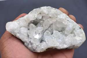 Apophyllite-Geode de Apophyllite Natural sin procesar, mineral rugoso, racimo de geoda para Decoración - Product Image 3