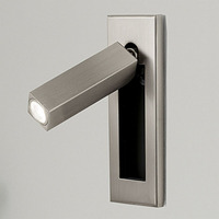 Bonne qualité moderne décoratif en métal rectangle applique murale Led lit lecture applique murale hôtel lampe de chevet