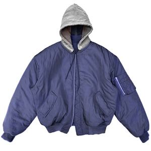 .แจ็กเก็ตบอมเบอร์ชายระบายอากาศได้ดีผ้าน้ำหนักเบาพร้อมซิปด้านหน้าเต็มเหมาะสำหรับชุดลำลองการเดินทางและกีฬากลางแจ้ง - Product Image 6