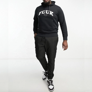 Ensembles pour hommes grande taille High Street, sweat-shirt imprimé sur mesure, ensembles de pantalons de survêtement en provenance du Pakistan, ensembles en molleton pour hommes grands et corpulents - Product Image 1