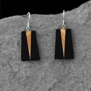 Pendientes de Madera Clásicos y Elegantes de Alta Calidad para Mujer, Ideales para Fiestas, Bodas, Uso Diario, Aniversarios, Se Aceptan Personalizaciones - Product Image 3