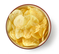 Nieuwe Automatische Chips Productielijn Machine Omvat Mixer En Friteuse Voor Het Maken Van Fruit En Graan Producten