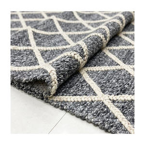 Tejido fino de lana con textura Natural para Hotel, decoración del hogar, proyectos de interiores, diseñadores de EE. UU., alfombra nórdica Bohemia muy suave, fabricante de alfombras - Product Image 3