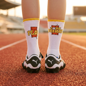 Cushioned Coolmax Crew <b>Socks</b> Breathable <b>Moisture</b> Wicking Athletic <b>Socks</b> for Tennis Golf Running Outdoor Sports Daily Training - Product Image 1