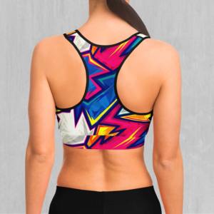 Sujetador deportivo sin costuras con soporte medio de impacto de algodón para mujer Top corto sin espalda con diseño hueco Plus Top de entrenamiento - Product Image 3