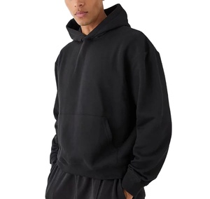 Vente en gros de sweats à capuche unisexes personnalisés au design unique, en molleton crocheté, avec logo imprimé, strass, haute qualité, 100% coton, hiver - Product Image 4