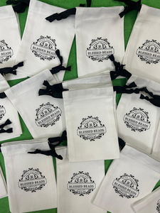 Sacchetti in Mussola Personalizzati con Logo Personalizzato per Matrimoni e Feste, Sacchetti Portagioie e Confezioni Regalo, Piccoli Contenitori per Ricordi - Product Image 5