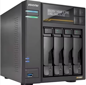Lockerstor 4 Gen3 AS6804T 4-Bay เซิร์ฟเวอร์ NAS พร้อมหน่วยประมวลผล AMD Ryzen - Product Image 1
