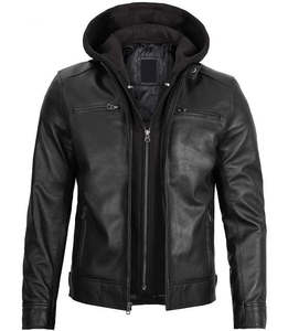 Chaqueta de Motocicleta Unisex de Cuero Resistente al Viento, Nueva Tendencia 2026, Fabricación Personalizada OEM ODM al por Mayor - Product Image 5