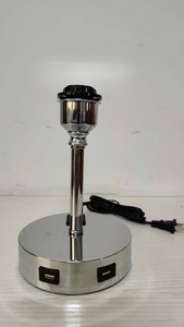 Touch Control Dimming Metal Cone LED Table Lamp with Flexible Design 3-Hole AC US <strong>Plug</strong> <strong>Socket</strong> for Home Bedroom Use - Product Image 6