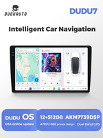 Navifly EU STOCK DUDU7 Lecteur radio tactile universel 2Din pour voiture, navigation automobile, multimédia pour benz BMW AUDI toyota vw Kia
