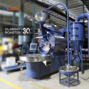 Tostador de Granos de Café Industrial Automático de 5 kW, de Acero Inoxidable, con Capacidad para 30 kg, Marca LBN, Hecho en Vietnam - Product Image 1