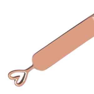 Pinzas de extensión de pestañas de acero inoxidable con icono de corazón, pinzas de pestañas con punta de fibra de acero inoxidable japonés Sevmek, novedad - Product Image 2
