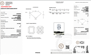 เพชรโตในห้องทดลองขนาด1.64กะรัตได้รับการรับรองว่าอีจีไอ VS1ความชัดเจนหินห้องแล็บ - Product Image 5
