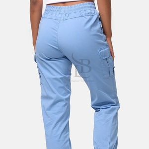 กางเกงคาร์โก้ทันสมัยสำหรับผู้หญิงกางเกงอเนกประสงค์พร้อมกระเป๋าขนาดใหญ่และวัสดุทนทานสำหรับสไตล์กลางแจ้ง - Product Image 3