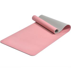 Tapis de yoga TPE antidérapant bicolore pour femmes, usage domestique, 6 mm d'épaisseur, pliable - Product Image 4
