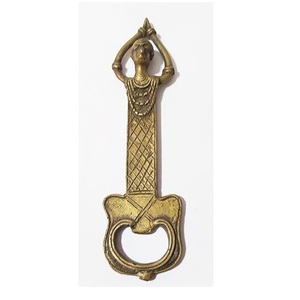 Ouvre-bouteille en laiton vintage haut de gamme Ouvre-bouteilles de forme personnalisée Laiton couleur or de qualité supérieure. - Product Image 1