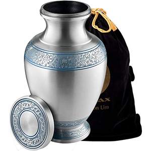 Recién llegado, aspecto humano, cenizas para adultos, tarro de Material de latón, urnas de recuerdo, Metal de latón de urna funeraria, artesanías, lágrima - Product Image 5