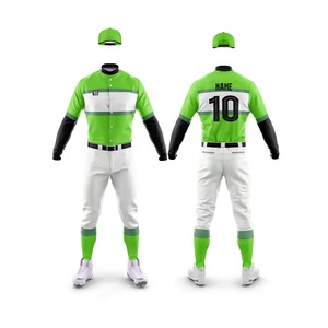 Uniformes de Béisbol Sublimados Personalizados de la Mejor Calidad, Uniformes de Béisbol Sublimados Personalizados de Moda para Hombre OEM - Product Image 4