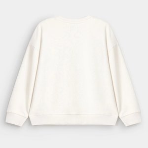 Sudaderas Blancas Casuales para Mujer con Logotipo Personalizado, Cálidas para Invierno, Cómodas, Estilo Urbano, Prendas de Abrigo - Product Image 2