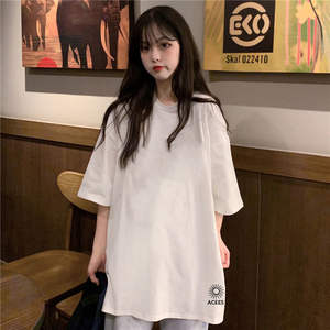 Hot Selling Loose Fit sleeve O Neck <b>Long</b> <b>Length</b> Women <b>T</b>-<b>shirts</b> Breathable Drop Shoulder Manufacturer From Bangladesh Factory - Product Image 5