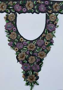 Colliers en tissu brodé personnalisés patchs d'approvisionnement en vrac de différentes tailles pour les marques de mode pour les vêtements - Product Image 4