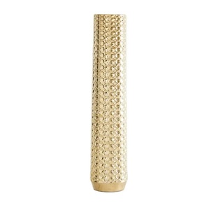top trending copper Plated Metal Flower <b>Vase</b> polished finished Center Table Decoration Room Decoration Floor <b>Vase</b> available - Product Image 5