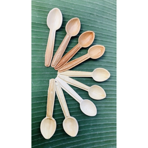 Cucharas Ecológicas de Hoja de Palma Areca, Biodegradables, de un Solo Uso, de Vietnam - Product Image 1