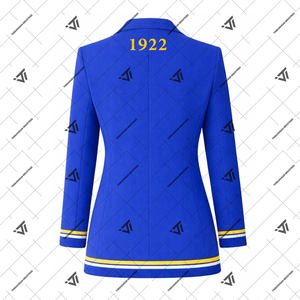 Ropa Personalizada de la Hermandad Sigma Gamma Rho, Chaqueta Universitaria Elegante Bordada, Abrigo, Artículos Griegos - Product Image 3