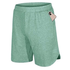 Shorts de sport décontractés pour hommes en toile, dernière conception, taille haute, fermeture à cordon, coupe-vent, taille adulte, fabrication pakistanaise, coton - Product Image 1