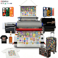 Impresora UV 6090 Xp600 de Inyección de Tinta DTF, Impresora 3D para Texturas, Cuero, Pelotas de Golf, Carcasas de Teléfono, Metal, Termos, Automática, LED, Flex, Ricoh
