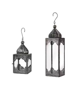 Brillantemente formado en Modish Único y elegante Boda Marroquí Oro Linterna Decoración del hogar Metal Hierro Vela Linterna - Product Image 3