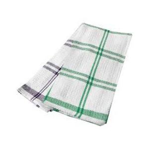 2024 elegante 42x63cm bordado 100% algodón servilletas de mesa hogar cocina patrón de gofres plato absorbente Golf liso toallas a cuadros - Product Image 1