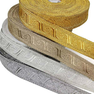 Ribete Metálico de Encaje y Trenza para Detalles de Vestimenta, Trenza de Estilo Tradicional con Acabado para Uniformes - Product Image 6