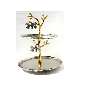 แท่นเสิร์ฟเค้กอะลูมิเนียมทรงกลมดีไซน์ยอดเยี่ยม - Product Image 1