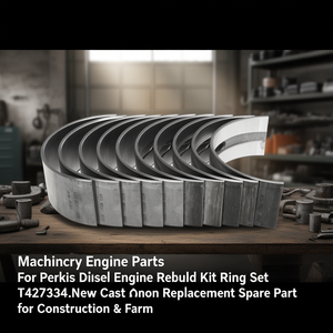 For Perkins Diesel Engine Rebuild Kit <b>Ring</b> Set T427334-New Cast Iron Replacement Spare Part for Construction & Farm - Product Image 3