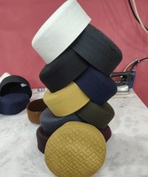 Gorro de Oración Musulmán Clásico de Alta Calidad, Estilo Bukhari, Bordado Personalizado, 100% Algodón, Tela de Malla, Ajustable, Formal