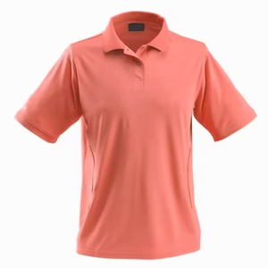 Polos grande taille pour hommes Nouveau design d'été en piqué de coton respirant Motif solide brodé Décontracté pour polos - Product Image 3